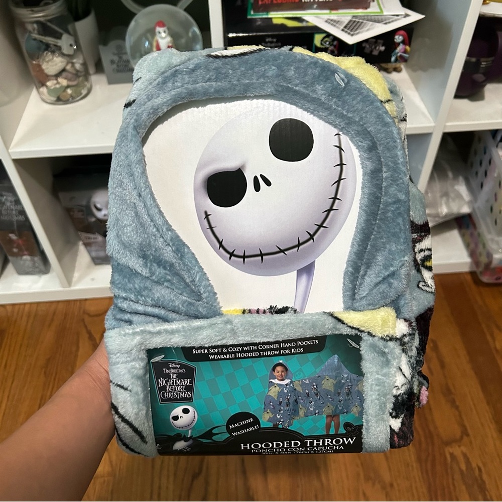 Nightmare Before Christmas Hooded Throw for Kids